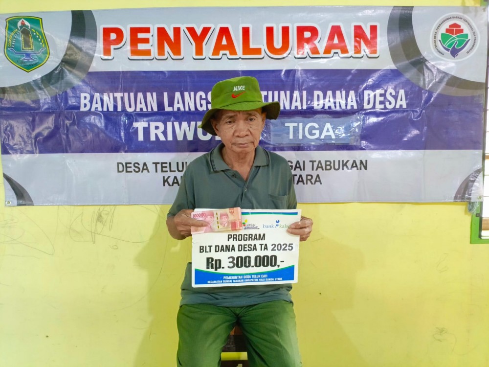 Penyaluran BLT-DD Bulan Juli 2025